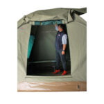 Alpha Kilo Tent Rolled Up Door
