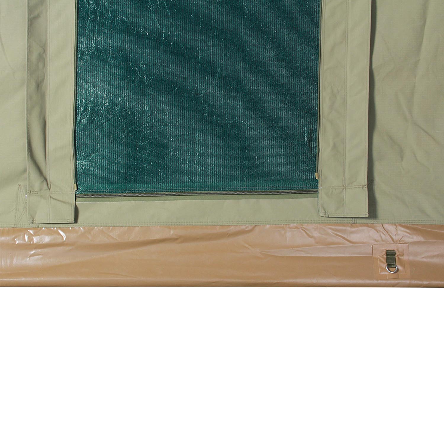 Mosquito net and PVC floor