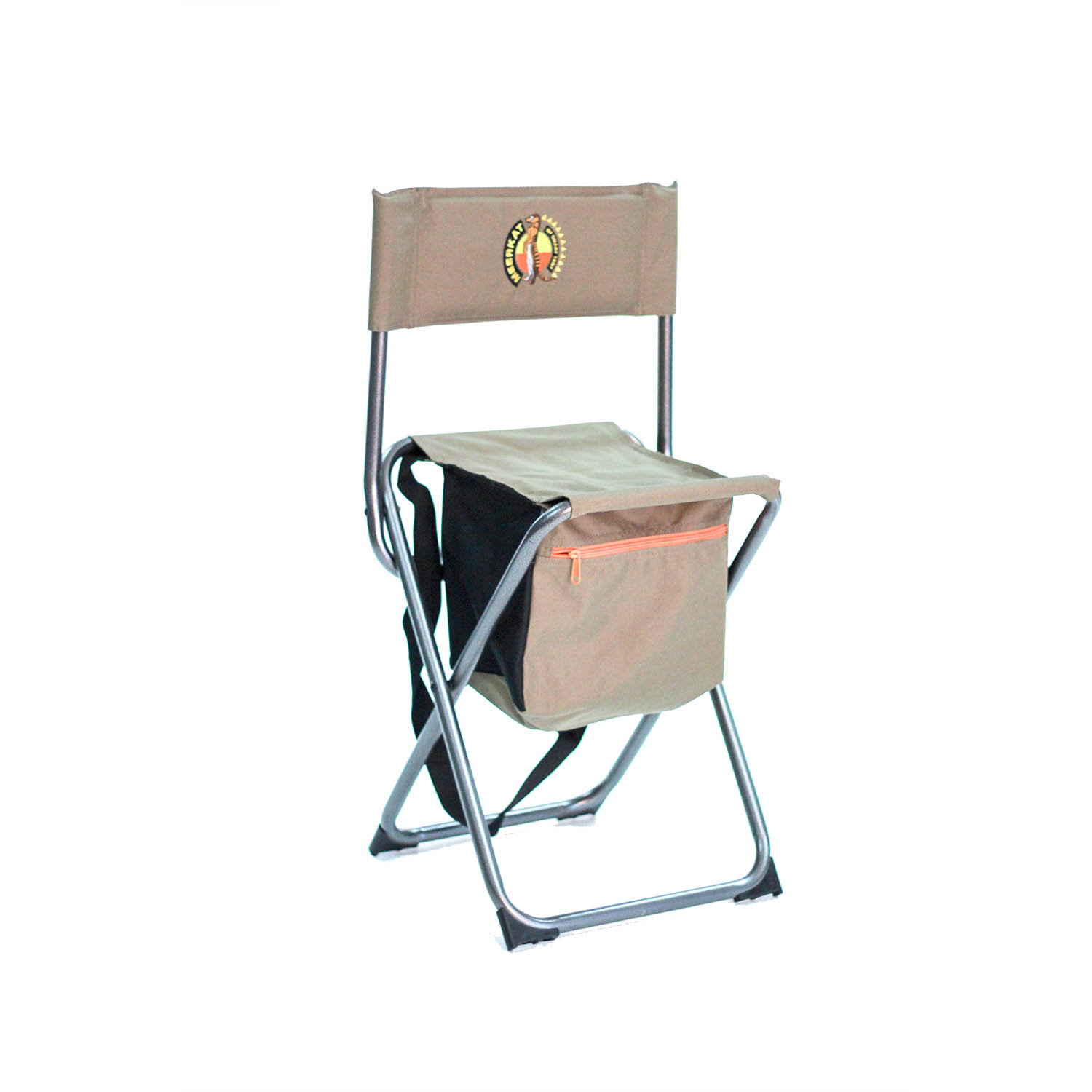 Folding camping stool
