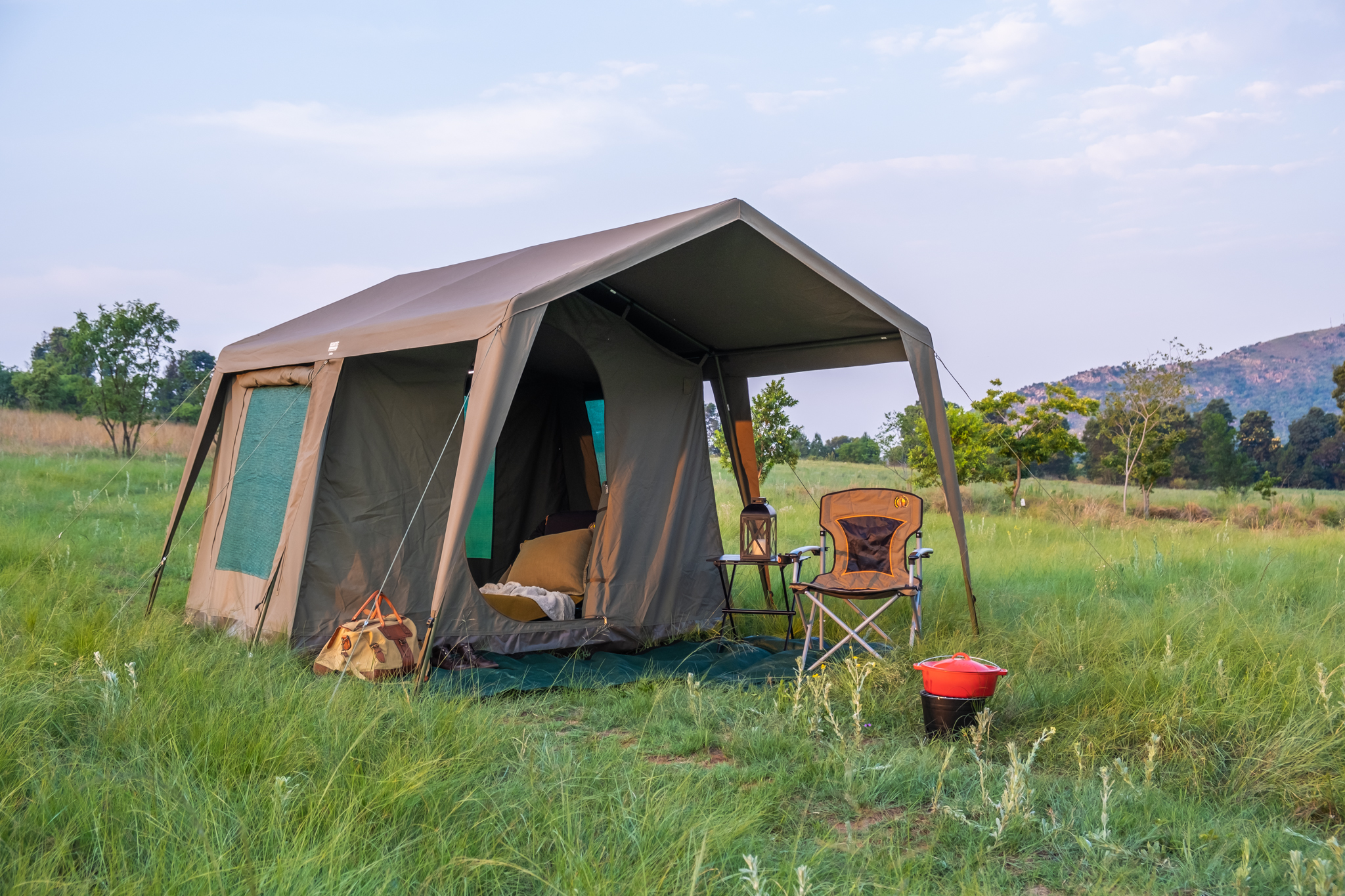 Delta Zulu Chalet Tent Combo Package » Bushtec Adventure